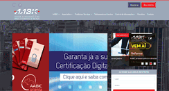Desktop Screenshot of aabic.org.br